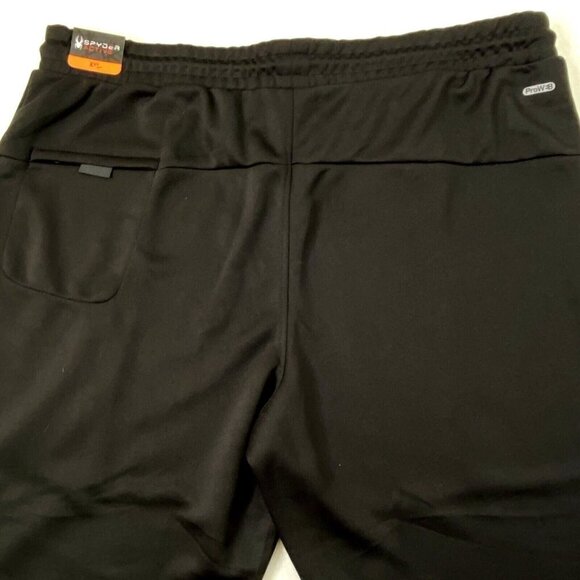 Spyder Active Pull On Jogger Pants Mens size XXL Elastic Waist Pockets Black - Picture 6 of 12